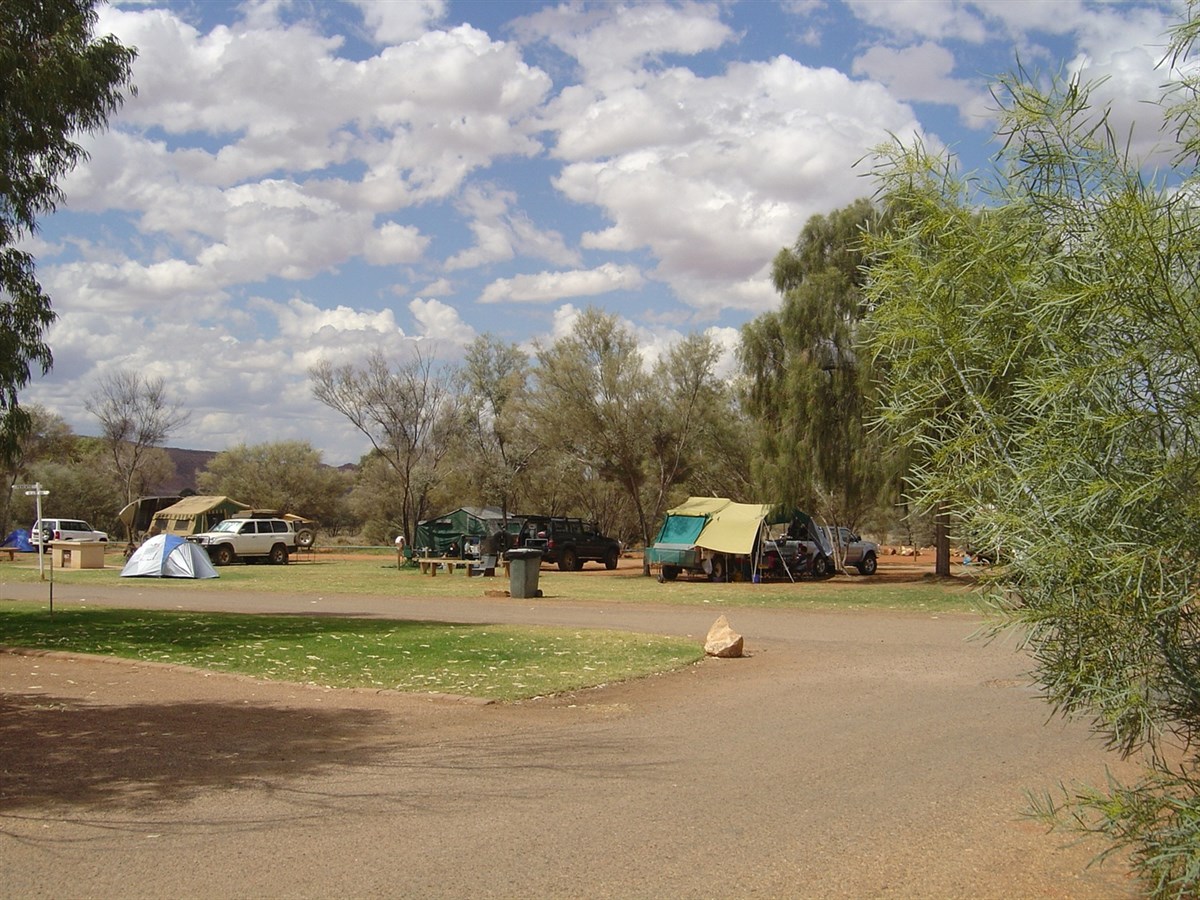 Kings Canyon Campground NT ExplorOz Places