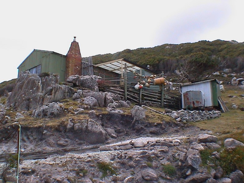 Shack near Granville Harbour Rd TAS ExplorOz Places