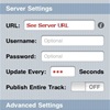 Settings for uTrackMe Version 3 (iPhone & iPad)