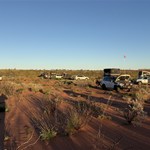 Camp between well 28 and 27