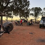 Camp at Lake Disappointment
