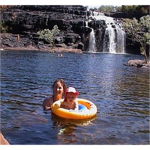 Toddler in a Kimberley gorge