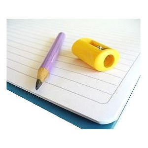 A pencil and notepad