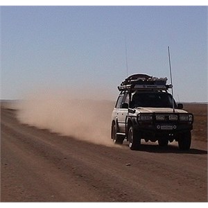 Dusty outback roads