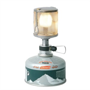 A Coleman F1 Light lantern