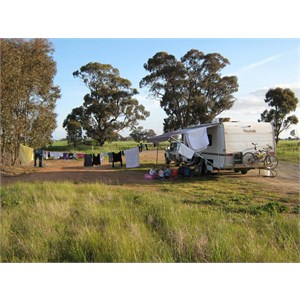 Washing  Day at camp
