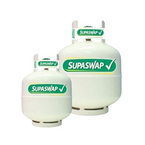 4kg and 9kg LPG gas bottles