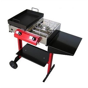 BBQ on a trolley