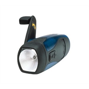 A hand-powered torch
