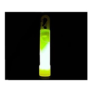 A fluorescent yellow cyalume stick