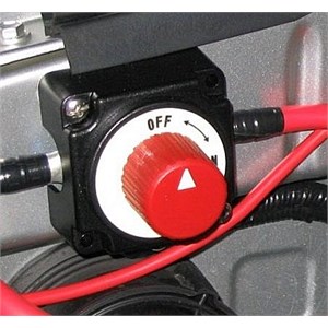A battery master switch