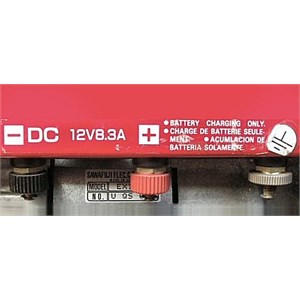 Battery charging terminals