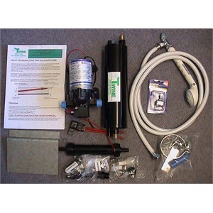 A portable shower system