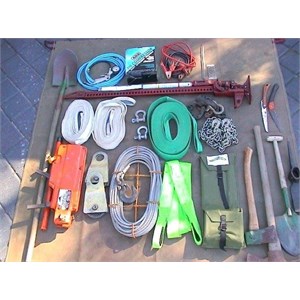 Some supplies for the trip