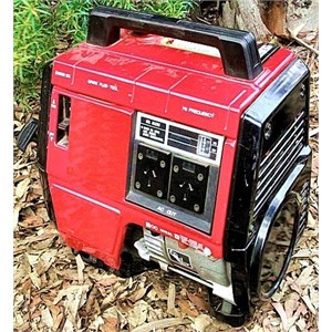 Enclosed non-inverter generator