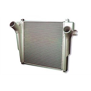 Radiator grill for an intercooler