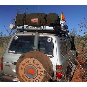 A Rhino roof rack