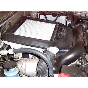 Typical top mounted intercooler