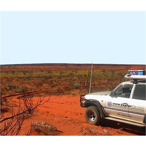 Driving in the outback