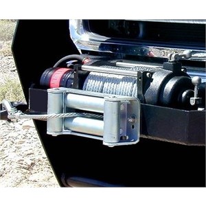 Installed hydraulic winch