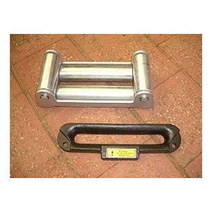 Fairleads are designed to allow free flow of the winch rope