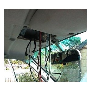 HF radio installation