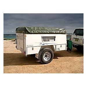 Bushmaster camper trailer from Wandering Star Trailers