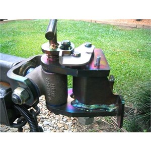 A tow hitch for a camper trailer