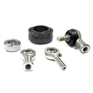 Mixed assortment of steel spherical bearings