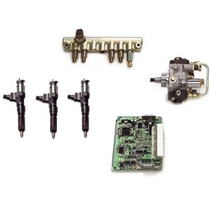 Common fuel rail components