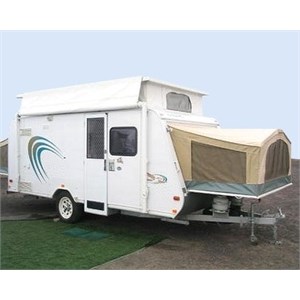 Pop top variation also known as an extendable caravan