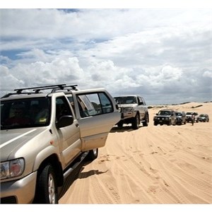 Traveling in convoy through the coastal plains