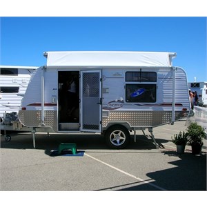 Pop top off road caravan