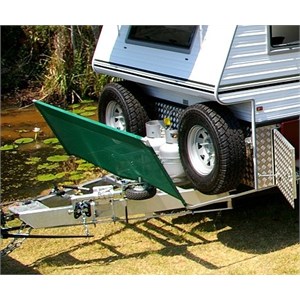 Stone guard on the A frame