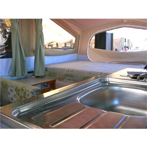 Jayco Penguin camper interior