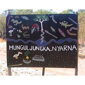 Aboriginal community sign