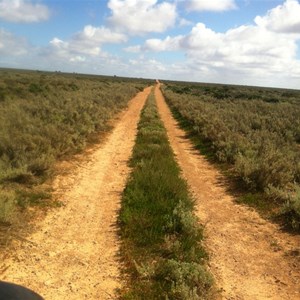 A section of the Old Eyre Highway