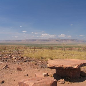 View east over Pentecost River valley