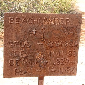 Beachcomber Oil Well Site