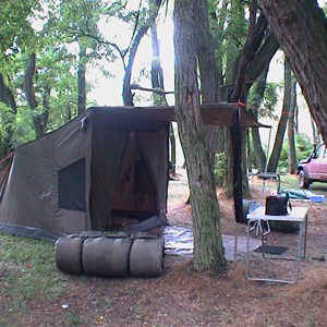 Campsites along Wonnangatta River