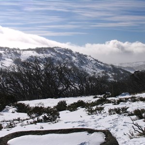 View back down to Perisher Valley