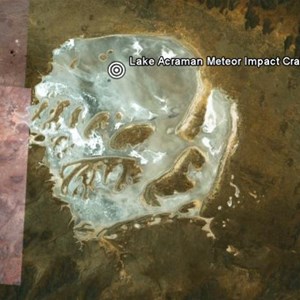 Lake Acraman Meteorite Impact Crater