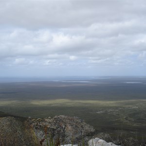 View in distance of Gordon Inlet