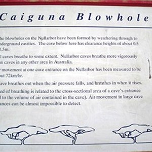 Caiguna Blowhole