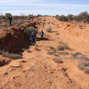 Large Open Cut Pit