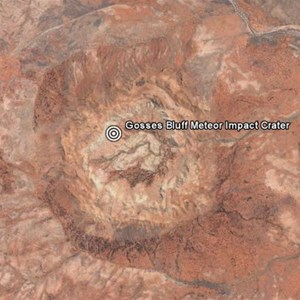 Gosses Bluff Meteorite Impact Crater