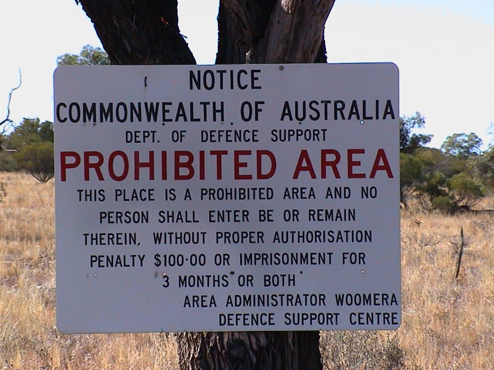 Woomera Prohibited Area, Western Boundary SA ExplorOz Places