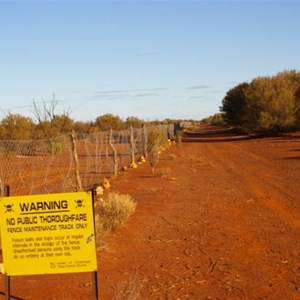 Anne Beadell Hwy, Vermin Proof Fence