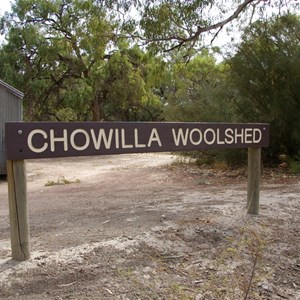 Old Chowilla Woolshed