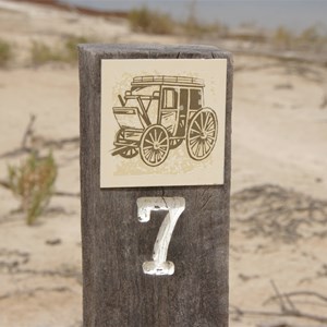 Old Coach Road Marker